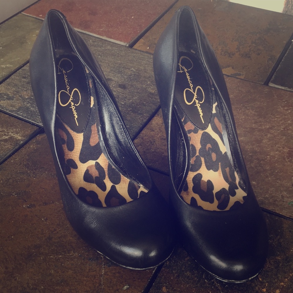 Black heels